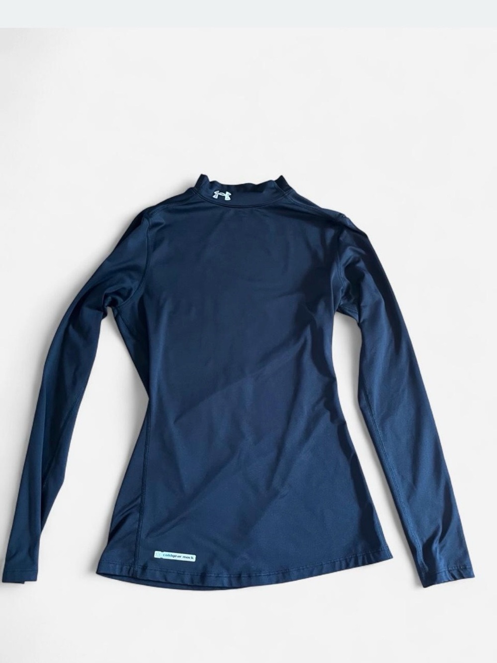 Under Armour Black Performance Long Sleeve Mock Neck Top